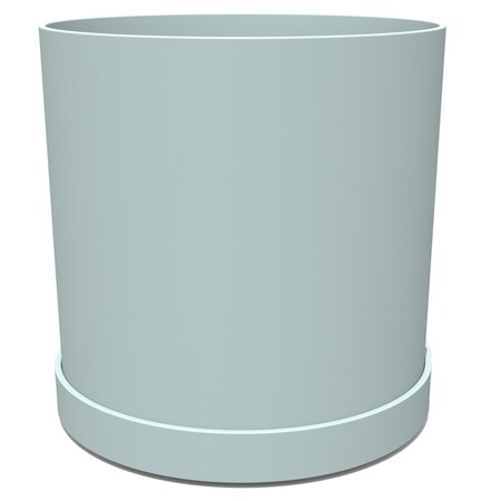 Bloem Bloem Mathers 9.625 in. H X 18 in. D Resin Planter Misty Blue MAT1037